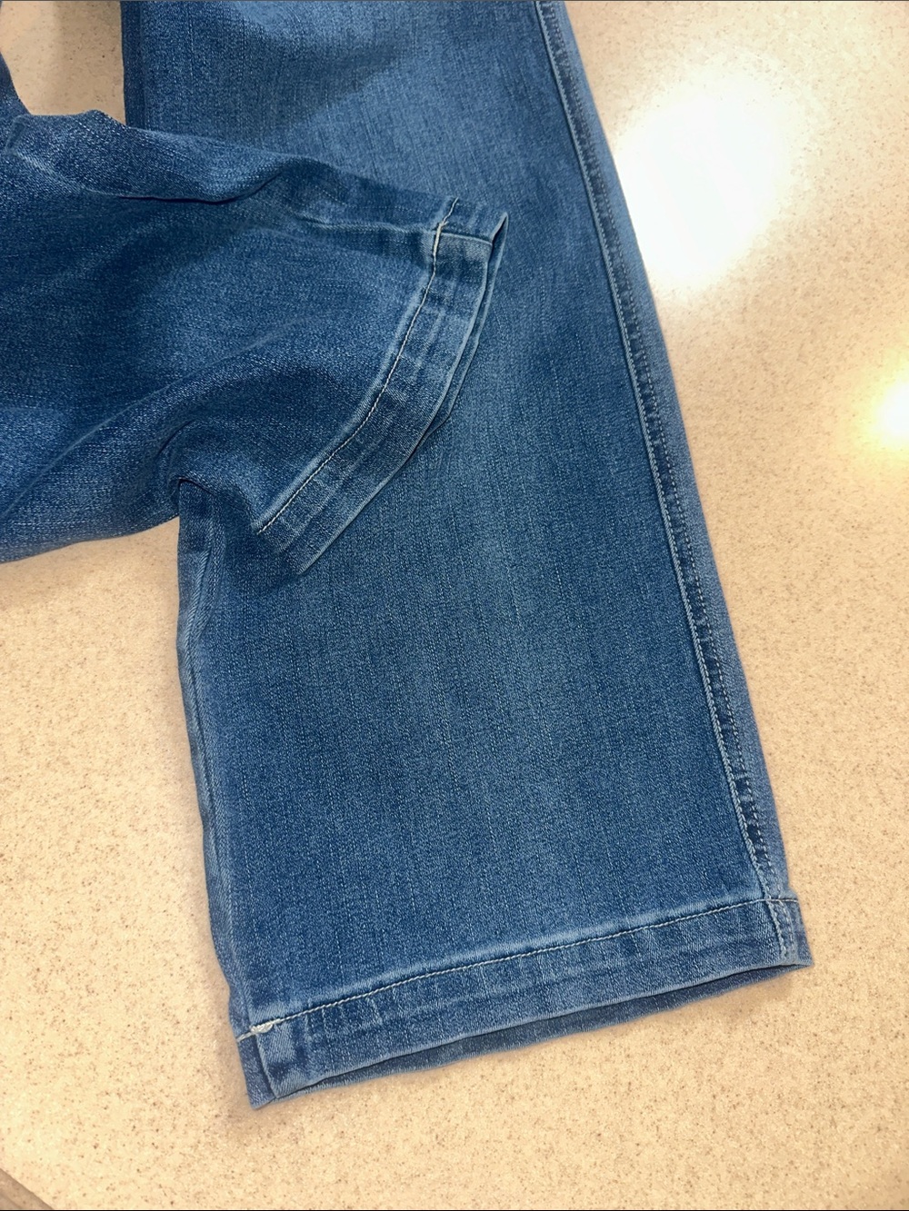True Religion Women’s Cargo Blue Denim Jeans - Picture 6 of 7